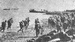 Japanese landing near Shanghai, China, Aug 1937