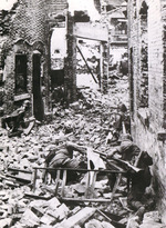 Japanese troops in the ruins of Shanghai, China, Sep-Nov 1937