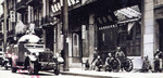 Japanese Crossley armored car and Type 94 anti-tank gun in Shanghai, 1937