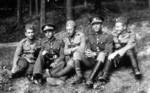 Slovakian resistance fighters, circa mid-1944