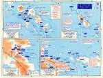 Map depicting Operation Cartwheel, 30 Jun 1943 to early 1944