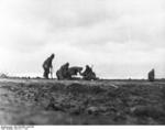 Spanish Nationalist medics, the Battle of Guadalajara, Spain, Mar 1937