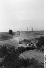 German StuG III assault gun in Stalingrad, Russia, Sep 1942, photo 1 of 2