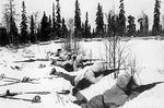 Finnish ski troops in northern Finland, 12 Jan 1940