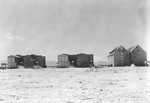 Model enemy village, Dugway Proving Ground, Utah, United States, 1940s