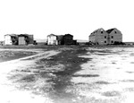 Model enemy village, Dugway Proving Ground, Utah, United States, 1940s