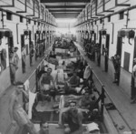 Recently liberated Allied prisoners of war temporarily housed in Changi Prison, Singapore, late 1945