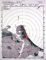 Map of Peenemünde, Germany drawn by the British, Apr 1943