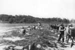 Rifle range of the USMC base at Quantico, Virginia, United States, circa 1920s