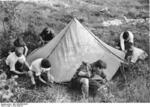 Hitler Youth members in the field, 1930s