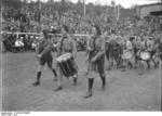 Members of Hitler Youth in march, Potsdam, Germany, 1932