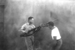 US Marine Corps hand-to-hand combat demonstration, circa 1943, photo 2 of 5