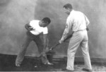 US Marine Corps hand-to-hand combat demonstration, circa 1943, photo 4 of 5