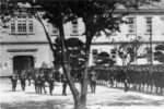 Japanese Special Naval Landing Force troops, Japan, circa 1940s