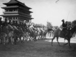 US Marine horsemen of American Legation Guard, Beiping, China, circa 1936