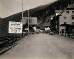 Looking into Austria from the Italian side of the border, 1945