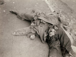 Remains of two fallen German soldiers, France, 2 Dec 1944