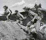 Chinese soldiers at Wanjialing, Jiangxi Province, China, Sep-Oct 1938