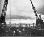 Dry Dock No. 1 at Pearl Harbor Naval Shipyard, Oahu, US Territory of Hawaii, date unknown