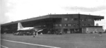 Nose hangar shop at Honolulu Naval Air Station, Oahu, US Territory of Hawaii, 1940s