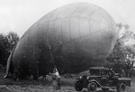 Setting up a barrage balloon near Moscow, Russia, Jun-Jul 1942