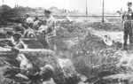 Cai Tingkai inspecting troops on the front line, China, circa late 1930s