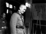 Chiang Kaishek crying at the funeral of Zhu Peide, Nanjing, China, 20 Feb 1937