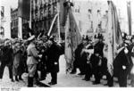 Frick meeting veterans of the German military, Sudetenland, Germany, 23 Sep 1938, photo 2 of 2