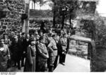 Frick sightseeing in Sudetenland, Czechoslovakia, 23 Sep 1938