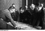 Red Commander Vladimir Yulianovich Borovitsky and German General Heinz Guderian in Brest, Poland (now Brest, Belarus) to work out the German-Soviet boundary demarcation of occupied Poland, 21 Sep 1939