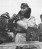 Paul Hausser in Russia, winter 1941