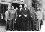 Heusinger and other chiefs of the Amt Blank at Bonn, Germany, 5 May 1955