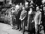 Japanese Crown Prince Hirohito and UK Prime Minister Lloyd George, England, United Kingdom, 15 May 1921