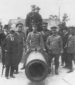 Crown Prince Hirohito of Japan at Dunkerque, France, 1921