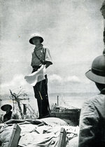 Prince Morihiro, possibly in northeastern China (Manchuria) in 1939