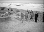 Louis Mountbatten observing a landing exercise, Dundonald Camp, Ayrshire, Scotland, United Kingdom, 1940s