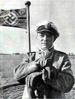 Günther Prien aboard U-47, circa 1939-1941