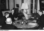 Vyacheslav Molotov and Joachim von Ribbentrop, Berlin, Germany, 12 Nov 1940