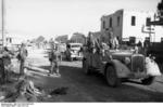 German generals Erwin Rommel and Fritz Bayerlein in Tobruk, Libya, circa late Jun 1942, photo 2 of 2