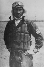 Yukio Seki in flight gear, probably shortly before his last flight on 25 Oct 1944