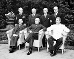 Attlee, Truman, and Stalin at Potsdam Conference, circa 28 Jul to 1 Aug 1945, photo 5 of 5