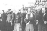 Zheng Xiaoxu with Manchukuo officials, China, circa 1930s