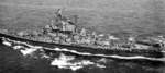 USS Alabama off Norfolk Naval Shipyard, Virginia, United States, circa Aug 1943