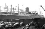 USS Ancon at San Francisco, California, United States, 31 Jan 1942