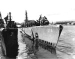 USS Becuna and USS Razorback at Pearl Harbor, US Territory of Hawaii, 1944-1945