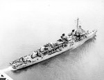 Bell underway off the Charleston Navy Yard, South Carolina, 11 Jun 1943, photo 2 of 2