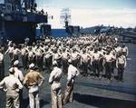 Marines exercising on Cowpens