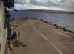 Martlet fighter on the flight deck of HMS Formidable, off North Africa, Nov 1942