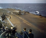 Martlet fighter aboard HMS Formidable off North Africa, Nov 1942