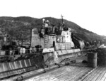 I-58 at Sasebo, Japan, Jan 1946